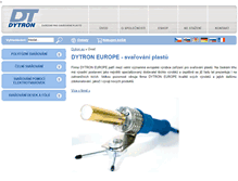Tablet Screenshot of dytron.eu